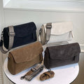 ③Crossbody bag-Suede leather【$69.99】